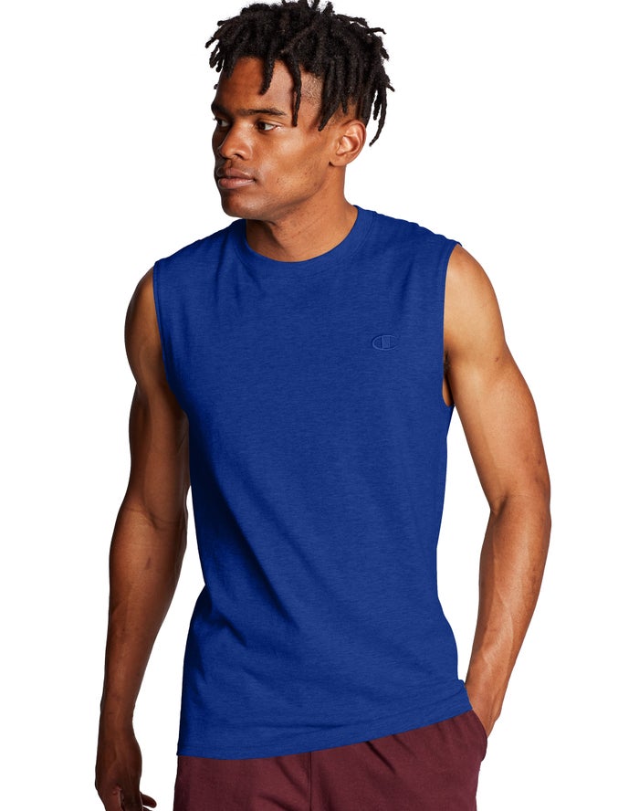 Champion Classic Jersey Tanktop Heren - Blauw - Belgie 6315PIRJM